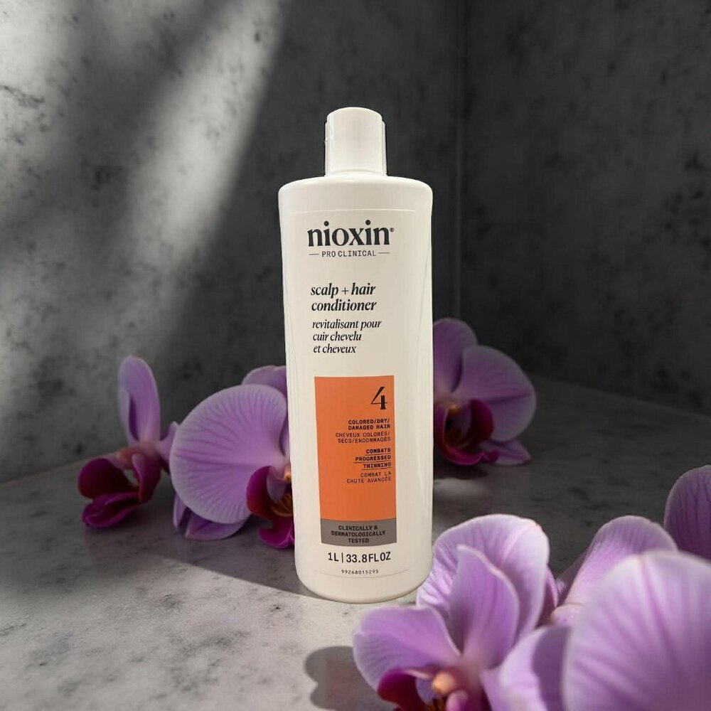 Nioxin Scalp Thinning Hair No. 4 Color Treated Conditioner 33.8 oz